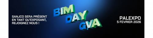 Image Sanjco SA au BIM DAY Gen&egrave;ve 2026 !